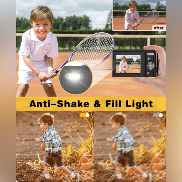 New! Unused! Digital Camera, Camera FHD 1080P 36.0 Mega Pixels Vlogging Camera w - Picture 5 of 15